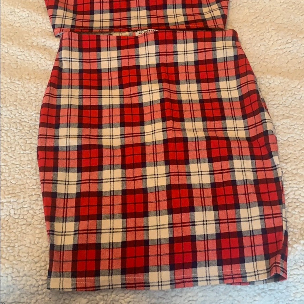 Checkered Two Piece Set - Picture 3 of 5